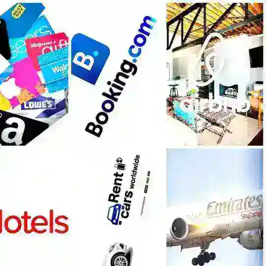 AIRBNB BOOKINGS,GIFT CARDS,HOTELS,FLIGHTS & BOOKINGS