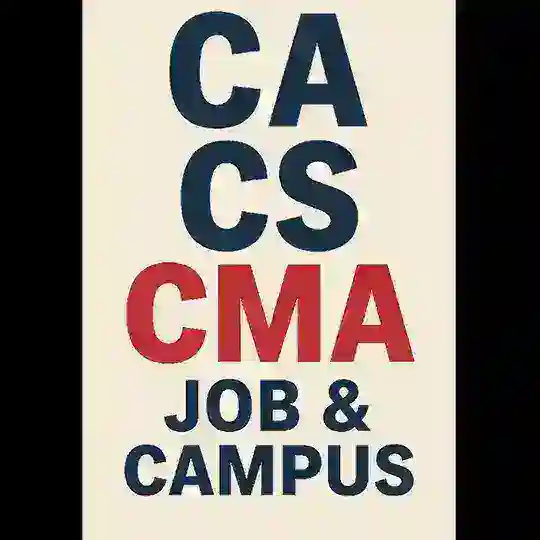 CA CS CMA JOB & Campus Discussion (Chartered Achievers)