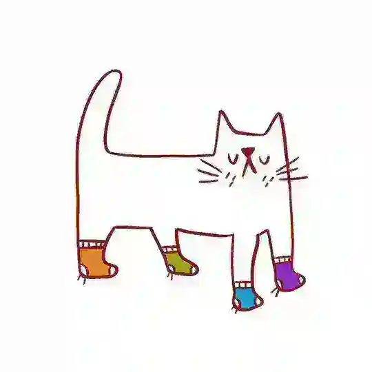 Кот в носках