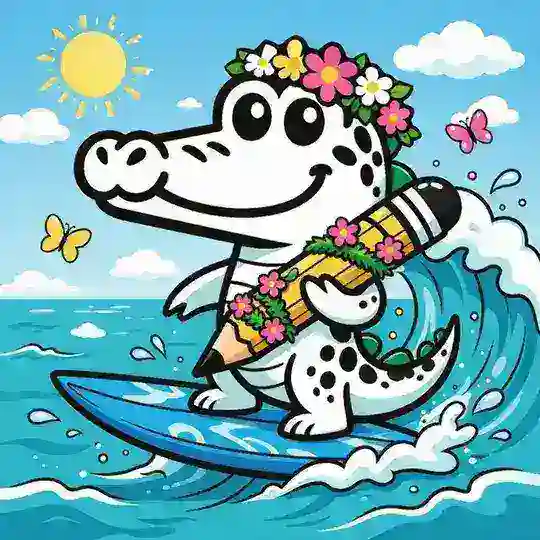 Croco wave 🌊
