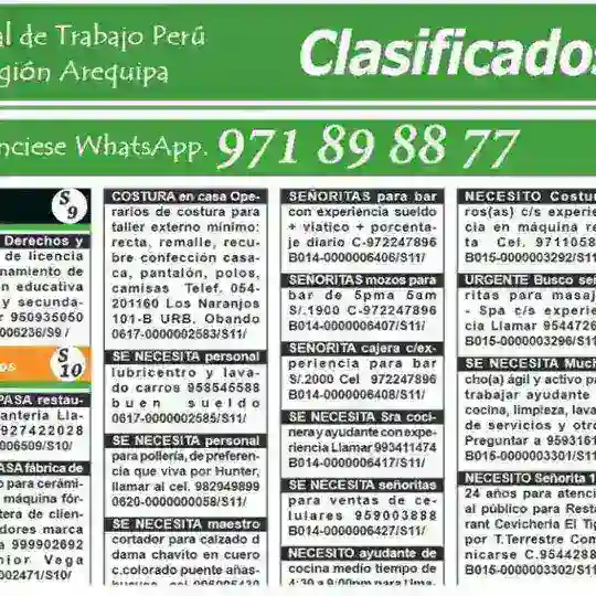 Diario el Pueblo - Avisos de Trabajo Arequipa