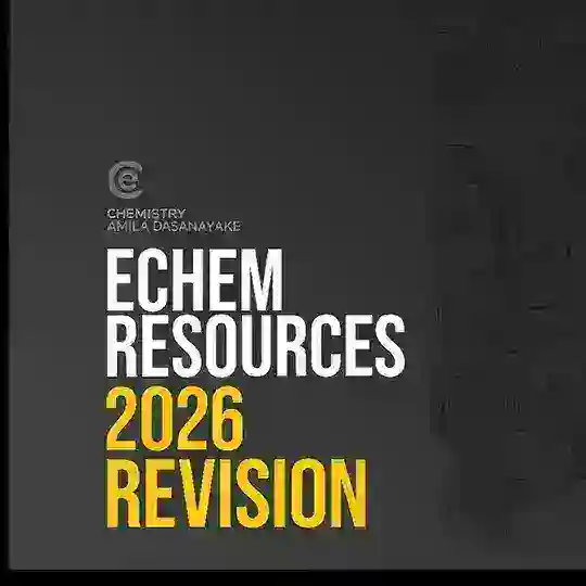 Resources 2026 Revision | ECHEM