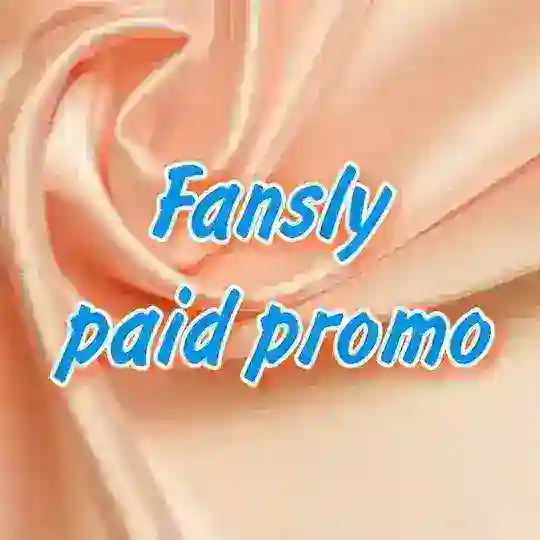 Fansly Paid Promo