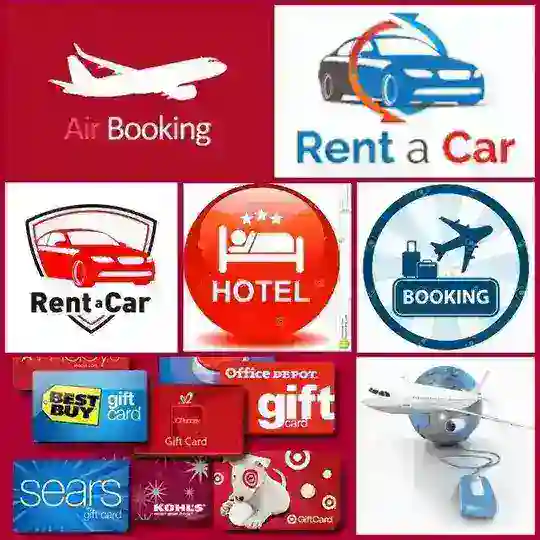 BOOKING.COM,AIRBNB,HOTELS.COM,GIFT CARDS & CAR RENTAL
