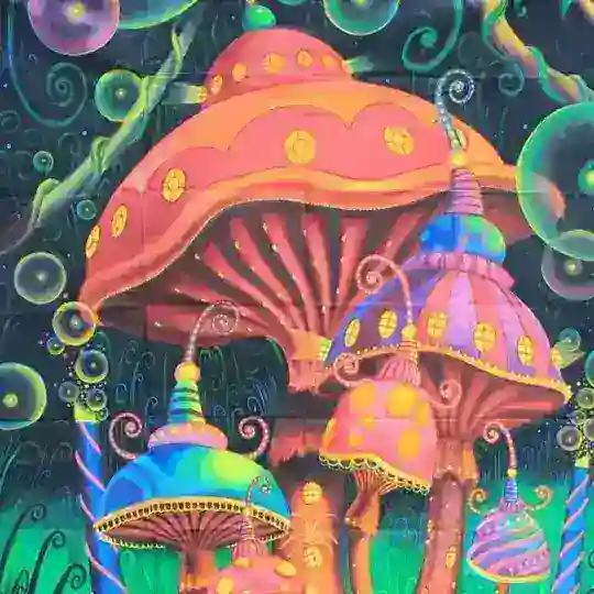 Флюрные полотна из ГОА