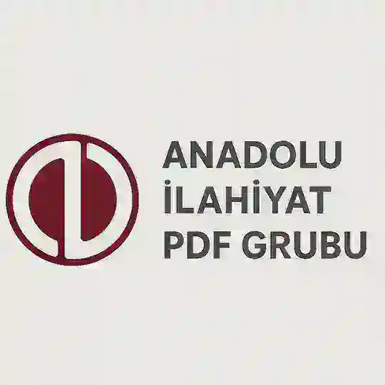 Anadolu İlahiyat Pdf 🇹🇷