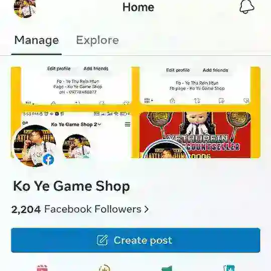Ko Ye Game On Live