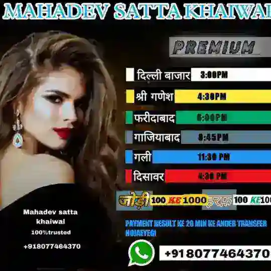 MAHADEV SATTA KHAIWAL(10 ke 1000)