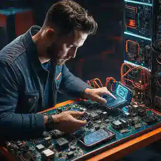 تعمیرات موبایل و قطعات