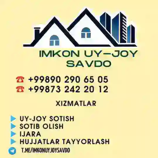 УЙ ЖОЙ САВДО - UY JOY SAVDO 🏘