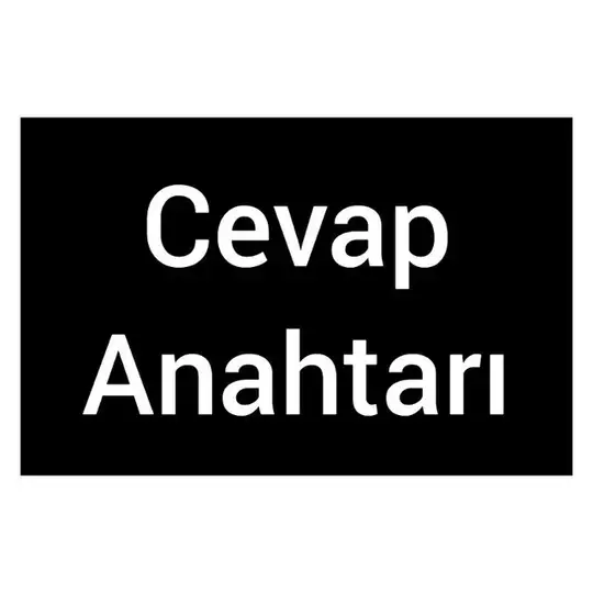 Deneme Cevap Anahtarları 2026
