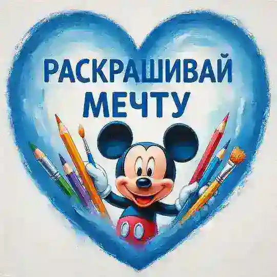 Раскрашивай мечту 🎨