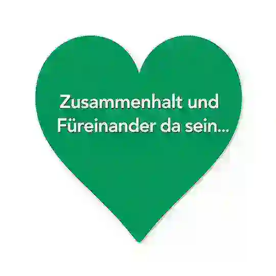 Zusammenhalt und Füreinander da sein 🙏 in der Krise ist wichtiger denje 🍀