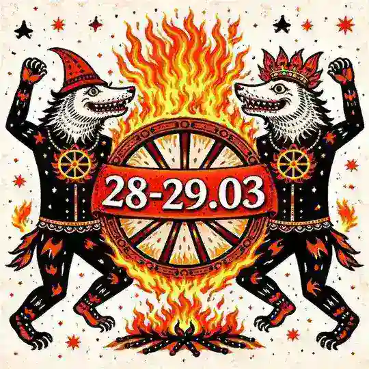 28.03 // Komoedica: 🔥Fire & Rave🪭