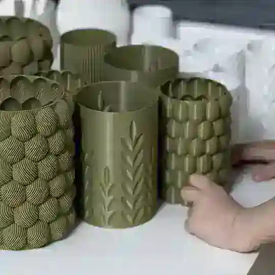 Зелёные мои | 3D кашпо | 3Д печать