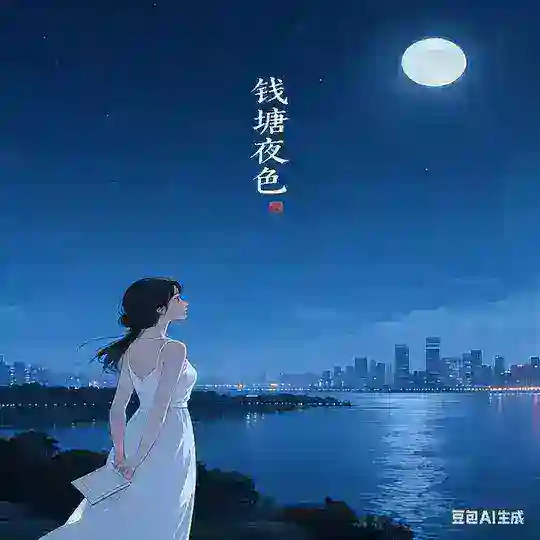 钱塘夜色