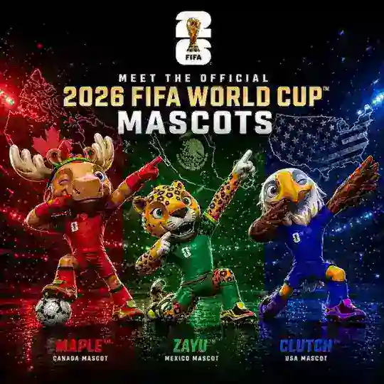 Official 2026 World Cup Mascots