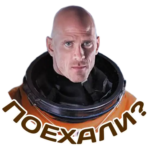 Лысый из Бразерс Telegram Sticker 2